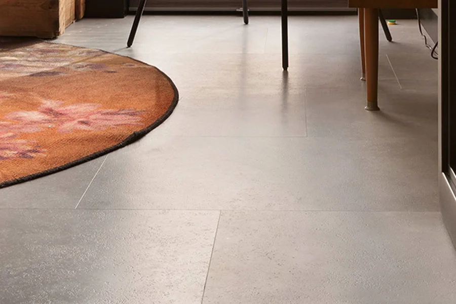 PVC vloer betonlook naadloos PVC vloer betonlook naadloos